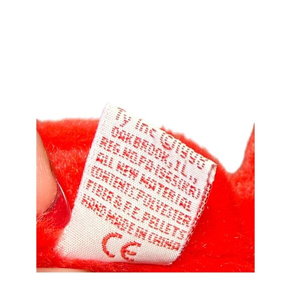 TY Beanie Buddies Rover BIG Red Dog 1998 12" Cute Plush Toy Lovey Stuffy Retired - Picture 10 of 11